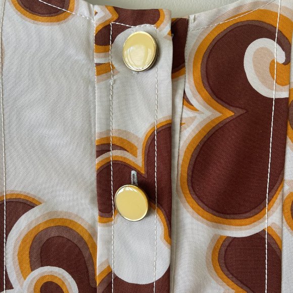 Chloe Silk Patterned Mini Dress (AS SEEN ON BABIES!) - Picture 3 of 13